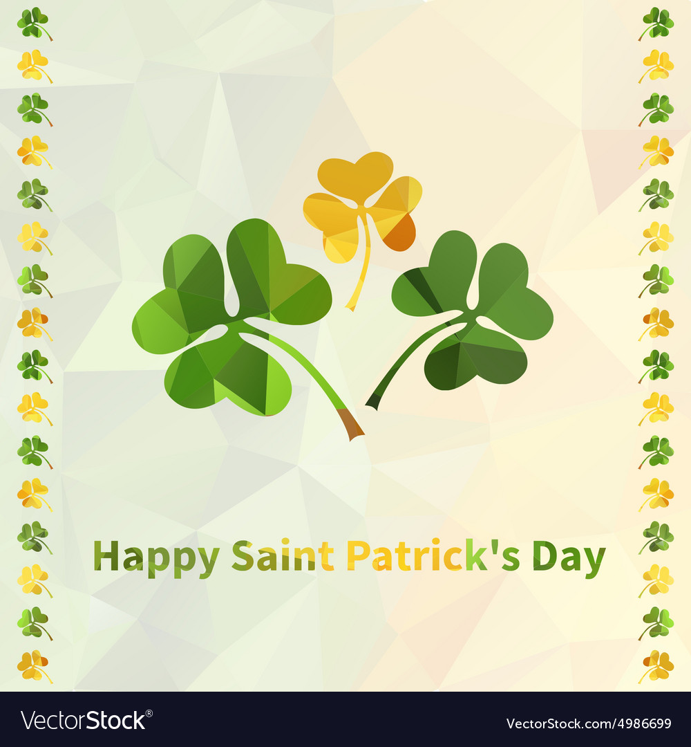 St patricks day design