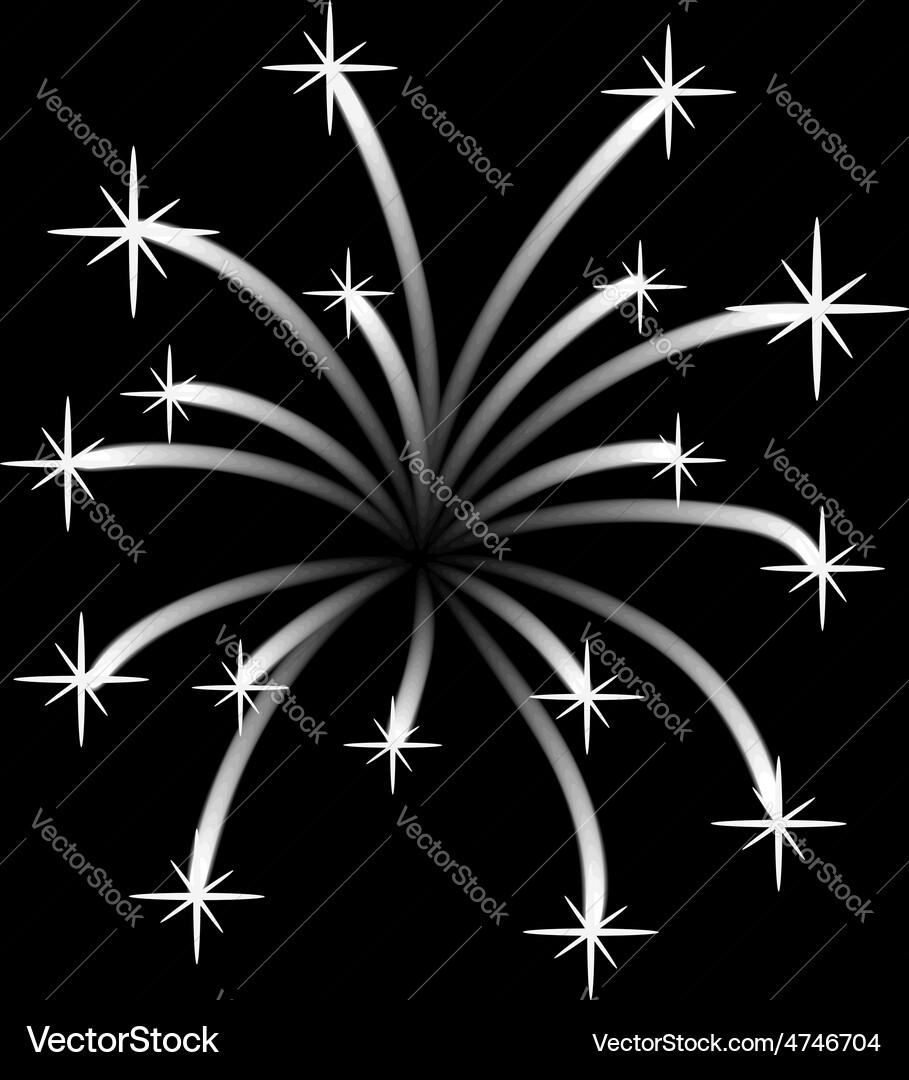 Firework Vector Alpha Firework Royalty Free Vector Image - VectorStock