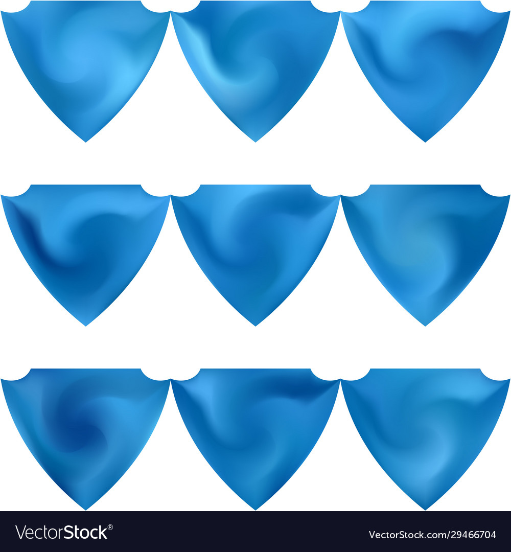 Gradient background in form a shape vector image Gradient background in form a shape