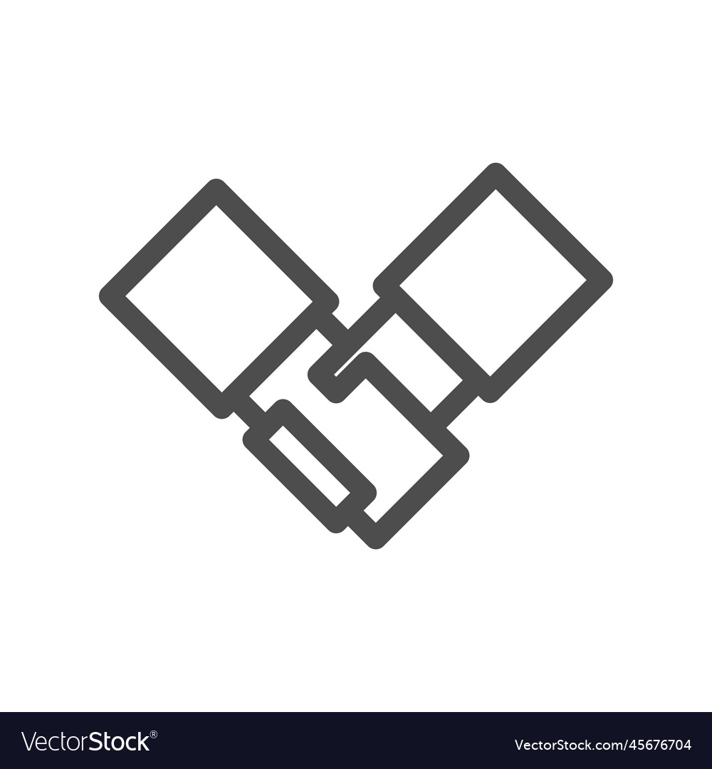 Handshake icon Vector Image Handshake icon