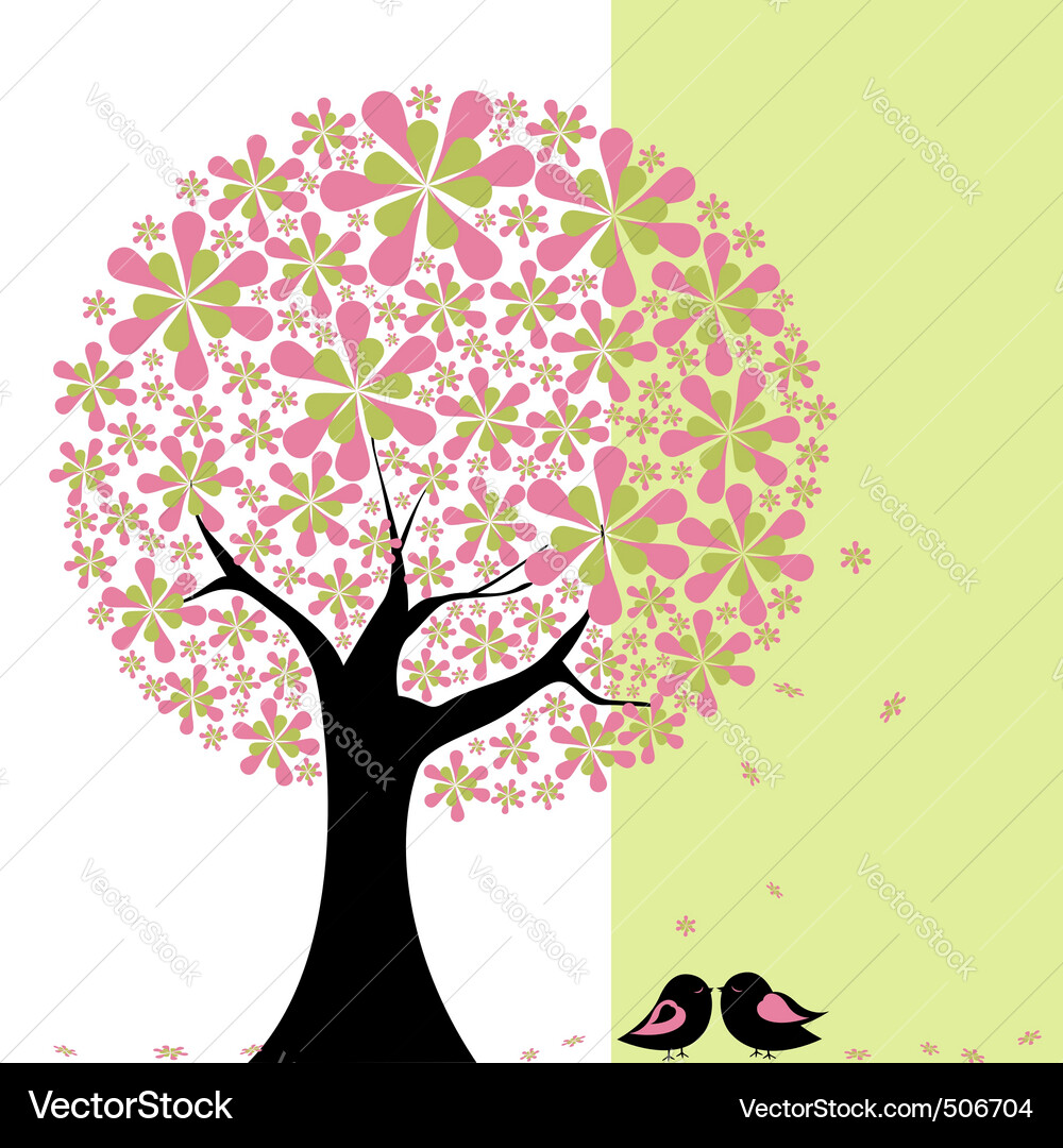 Springtime flower Royalty Free Vector Image - VectorStock