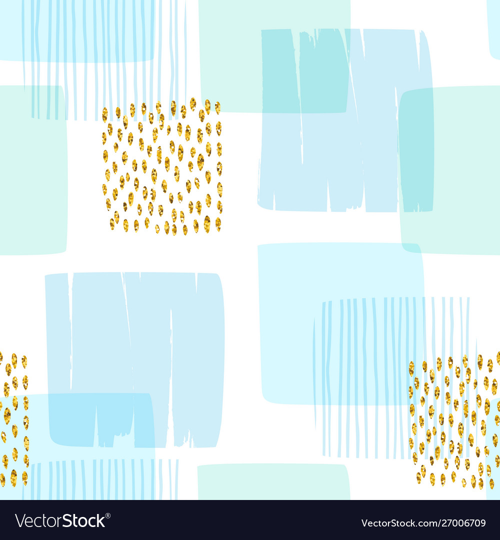 Abstract geometric seamless pattern with squares vector image Abstract geometric seamless pattern with squares