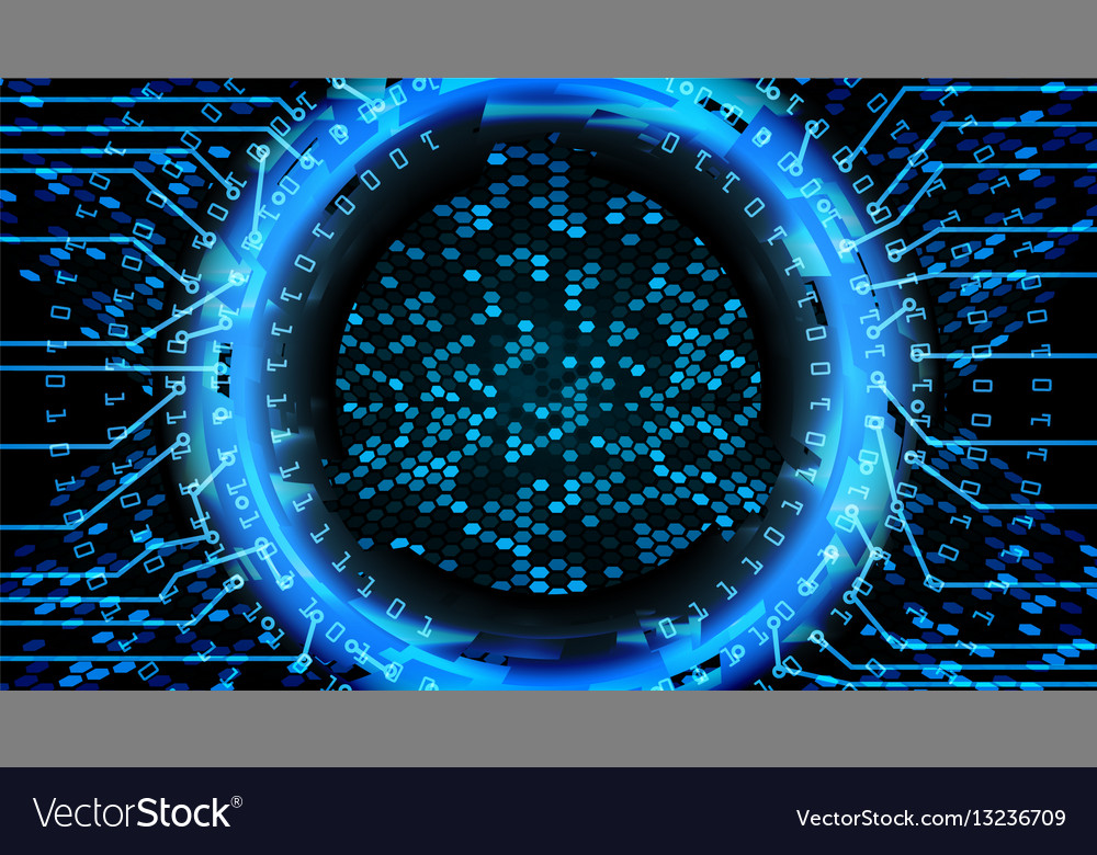 Future technology cyber concept background