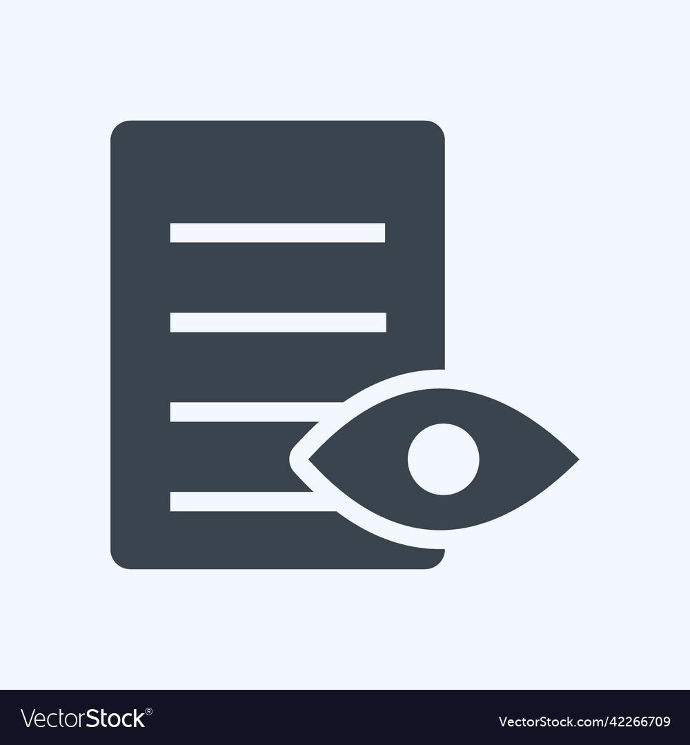 Icon view document suitable for user interface