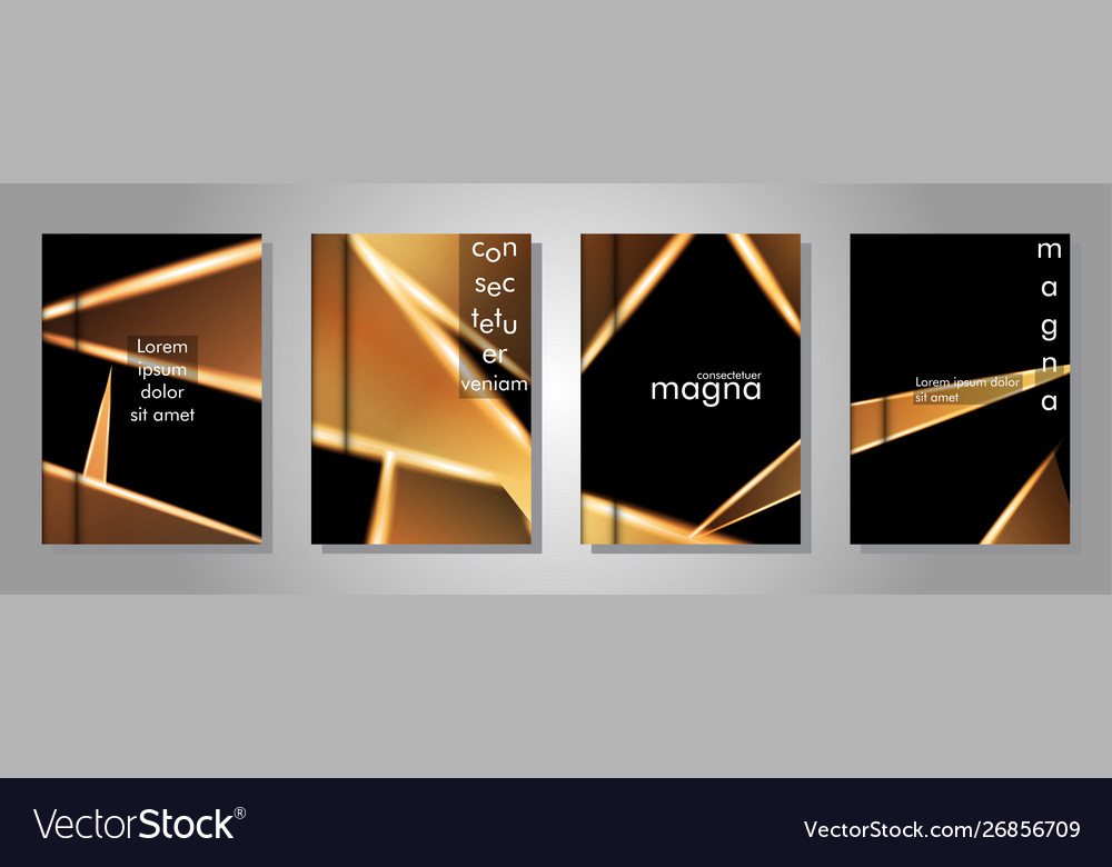 Minimal cover design triangular shape Vector Image Minimal cover design triangular shape