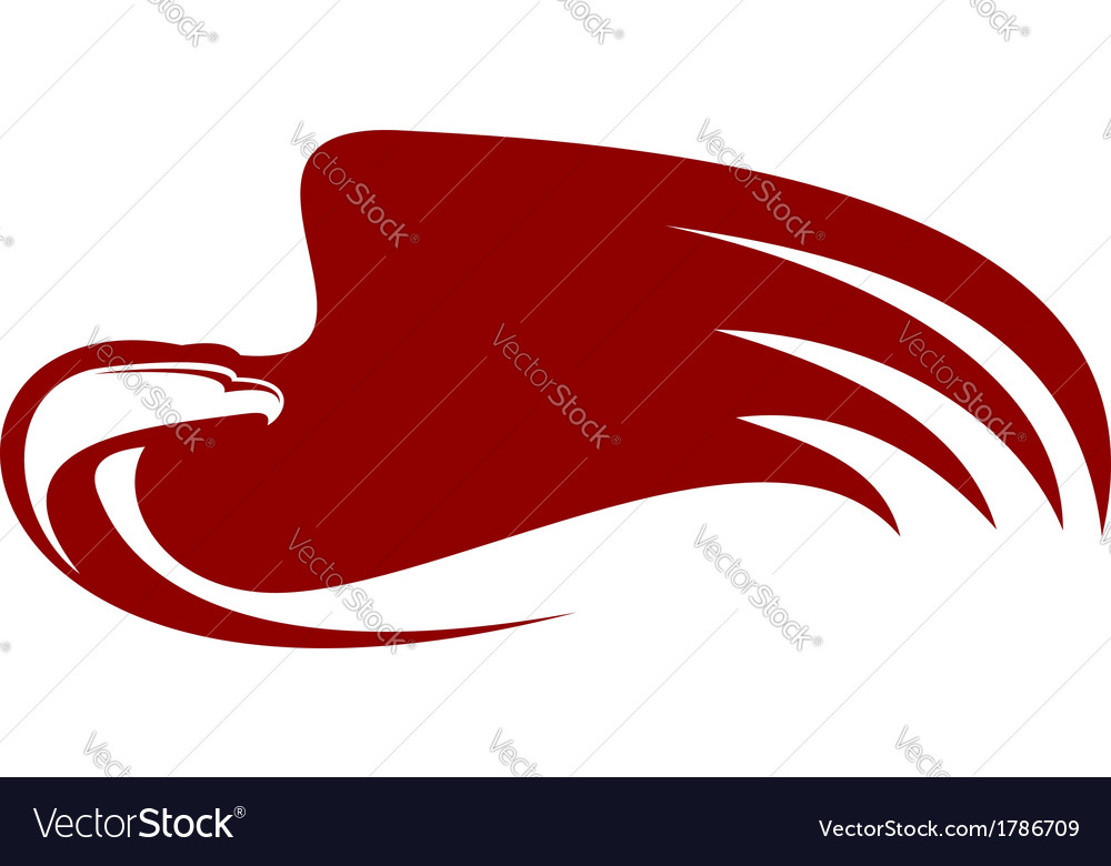 Powerful eagle Royalty Free Vector Image - VectorStock