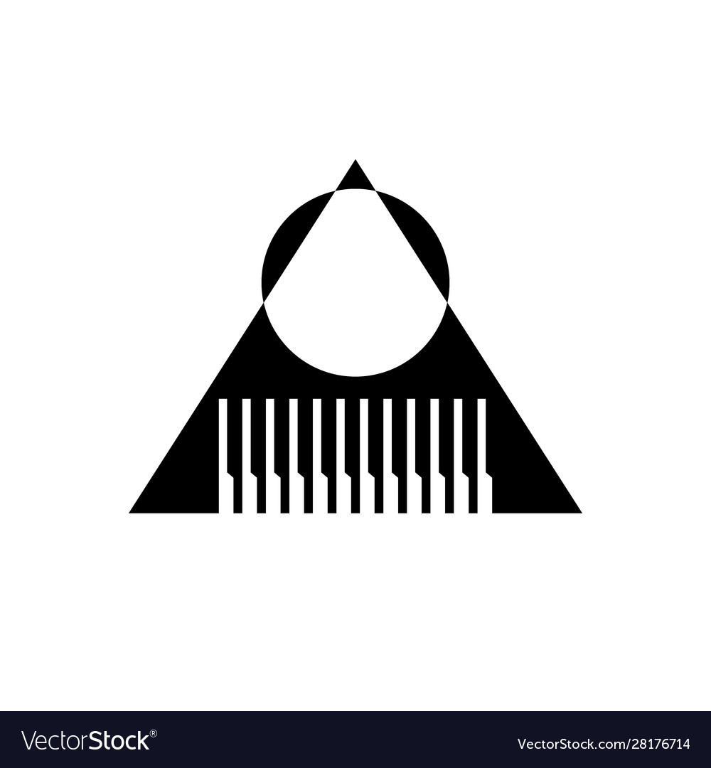 Abstract architecture logo concept with simple