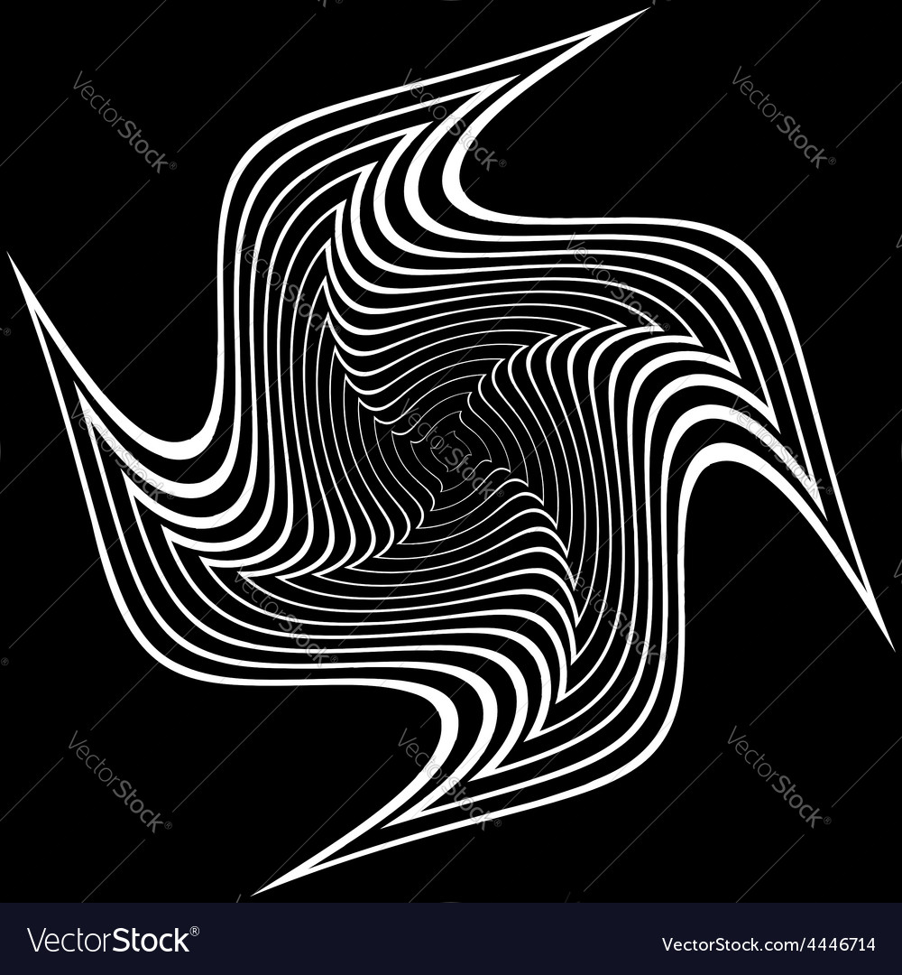 Design monochrome circular abstract background