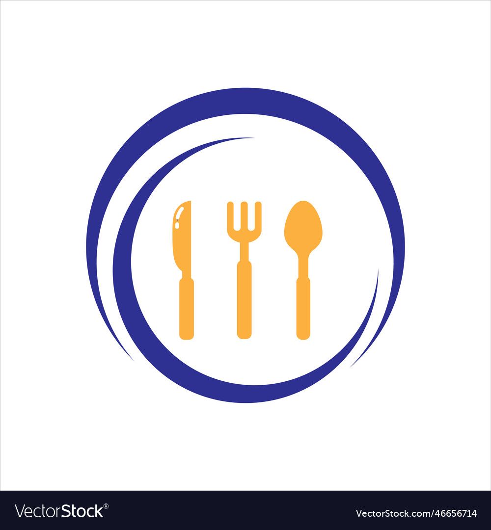 Food logo icon Royalty Free Vector Image - VectorStock