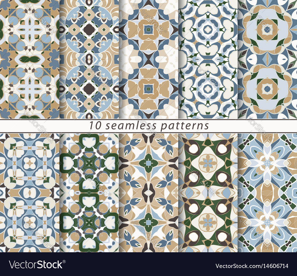 Set of seamless pattern