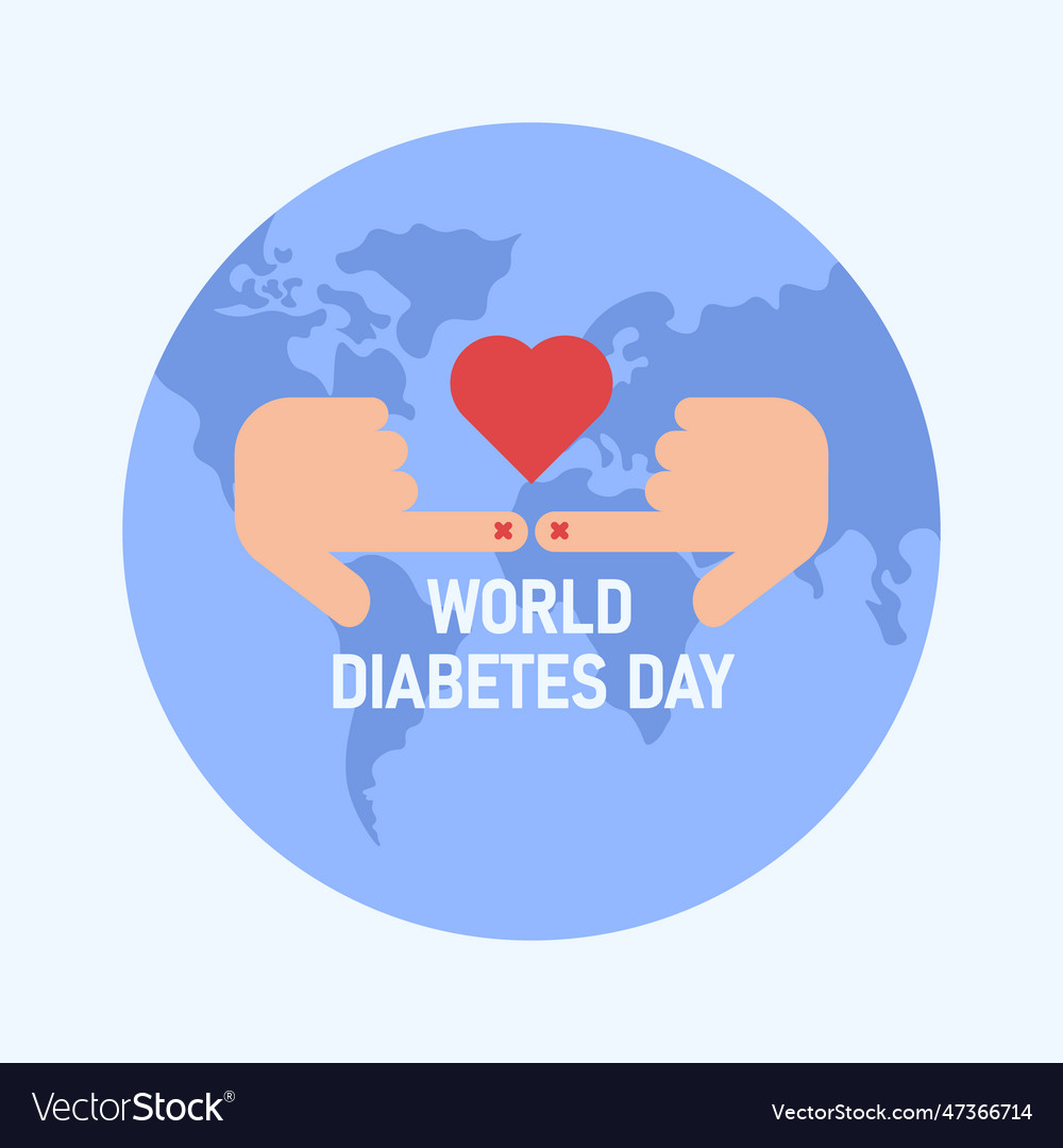 World diabetes day background