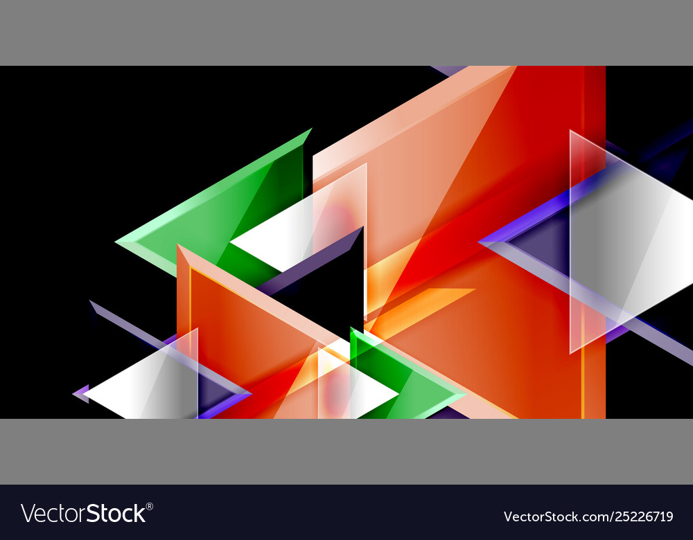 3d triangular minimal abstract background vector image 3d triangular minimal abstract background
