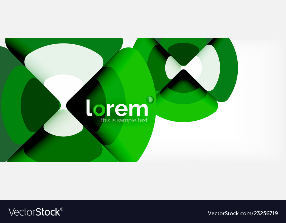 Circles and triangles design abstract background Vector Image Circles and triangles design abstract background