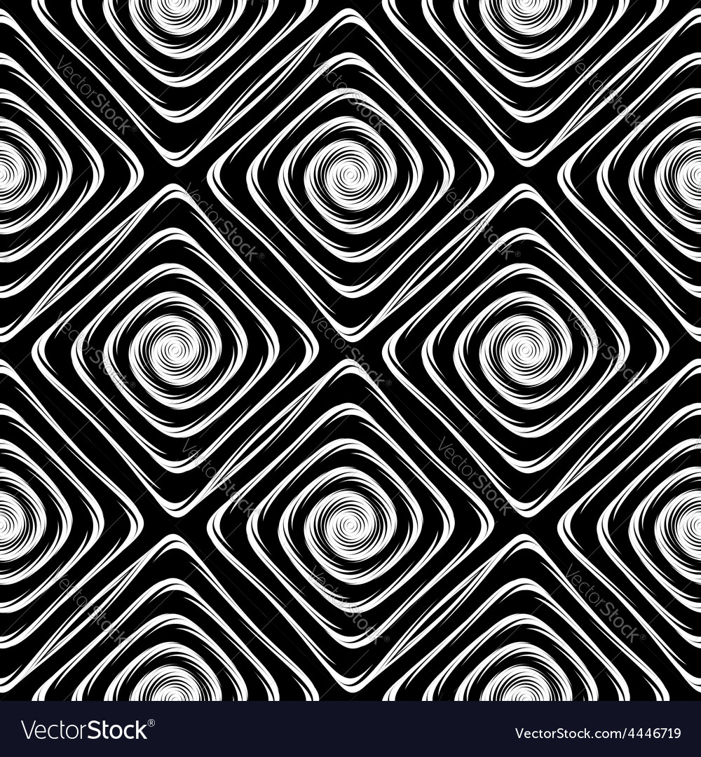Design seamless monochrome labyrinth pattern