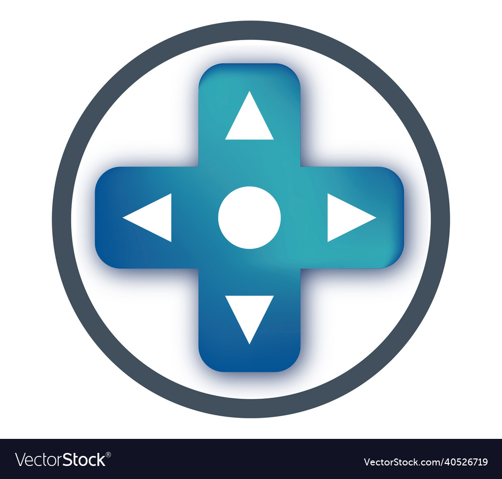 Game console design vector image Game console design