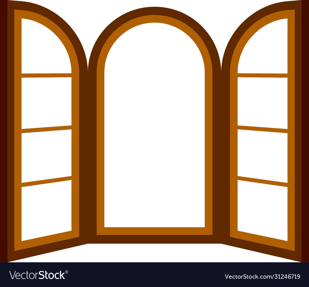 Open window frame