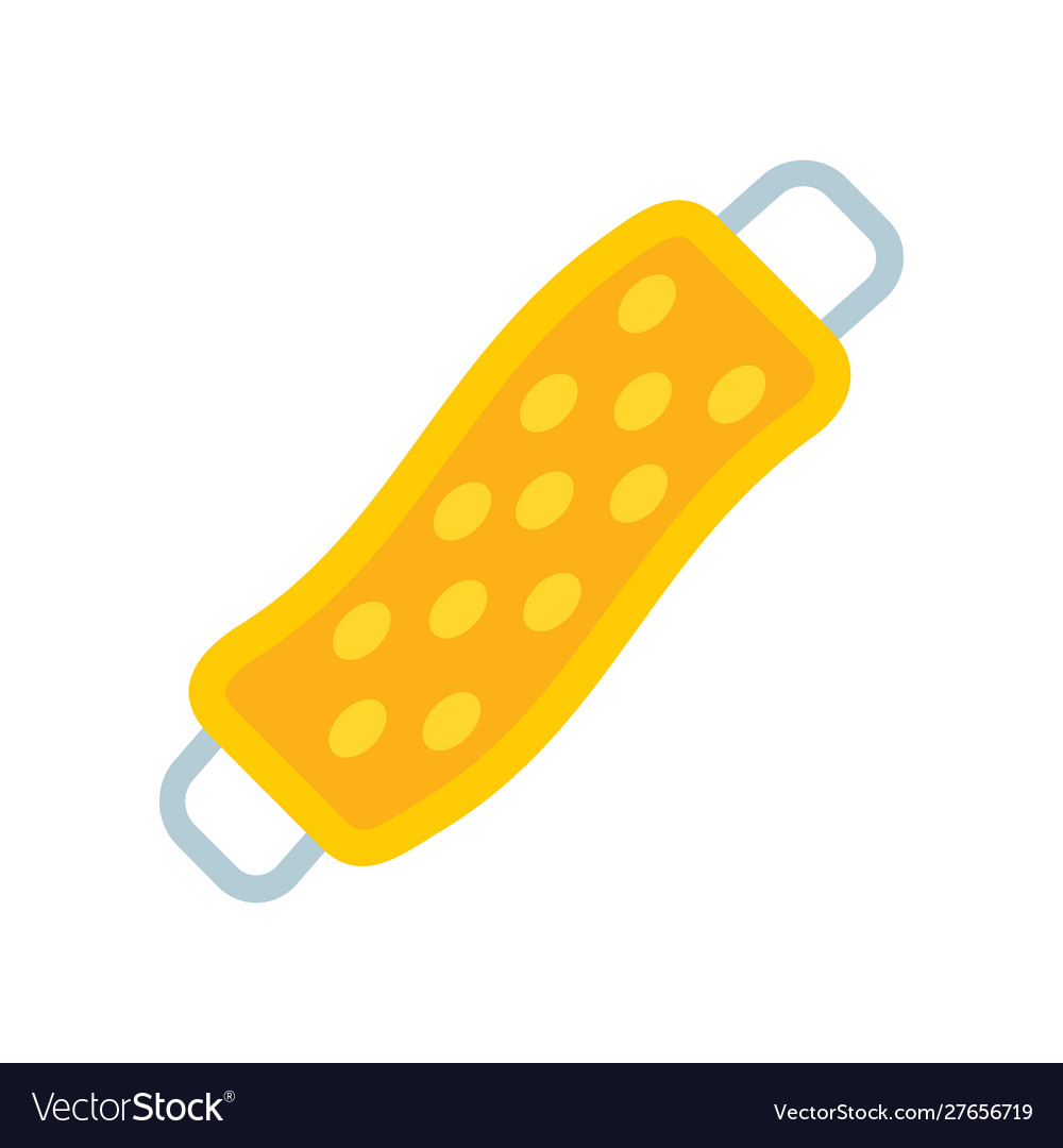 Washcloth icon in flat style