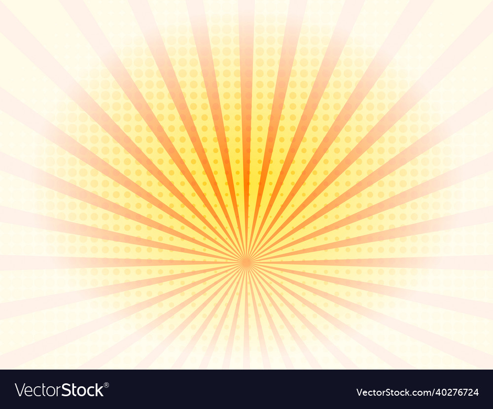 Abstract background beams bright yellow