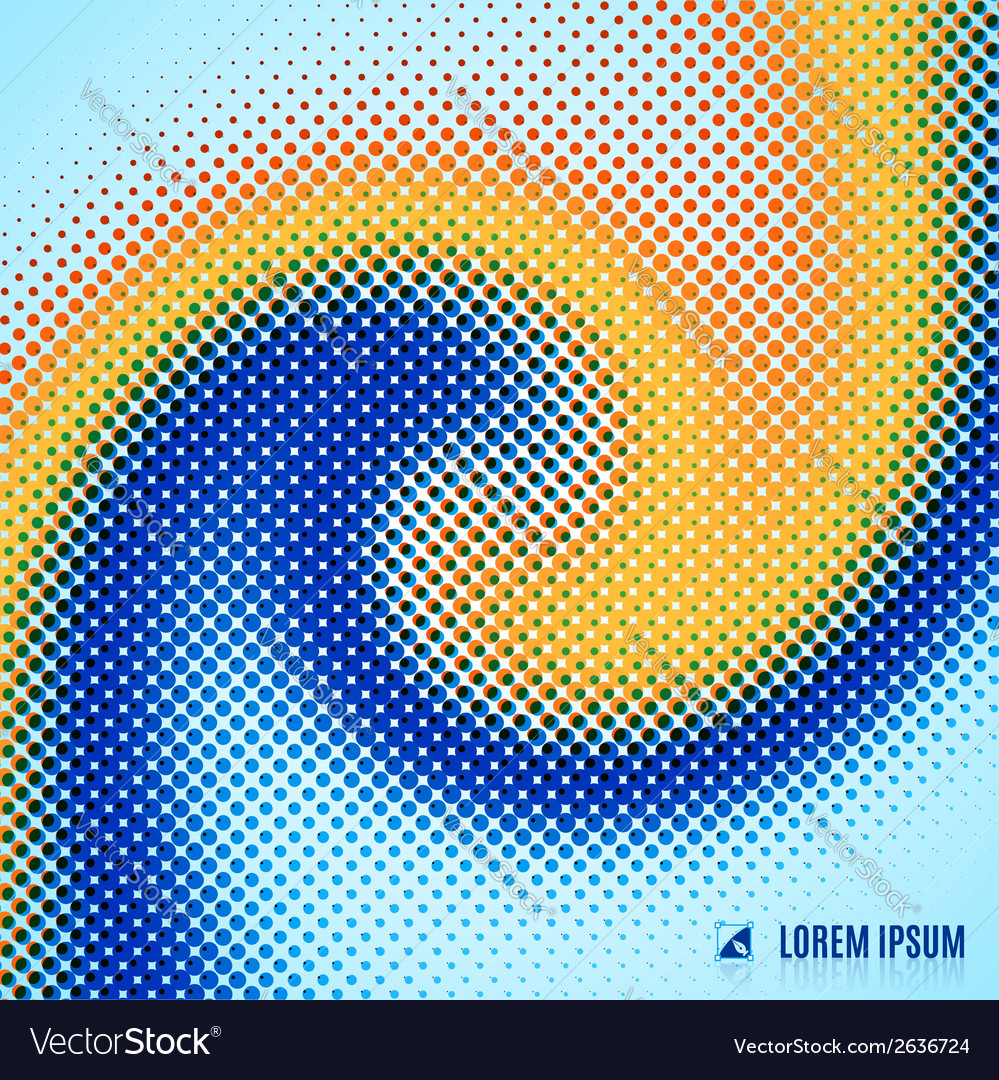 Abstract background with spiral vortex