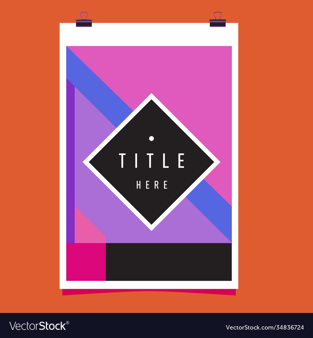 Abstract colorful geometric pattern background Vector Image Abstract colorful geometric pattern background