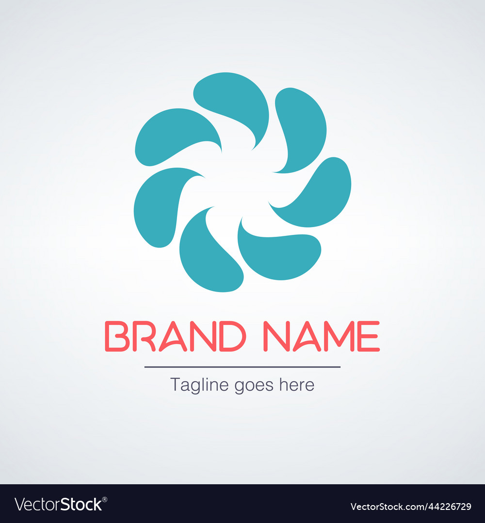 Abstract business company logo corporate identity