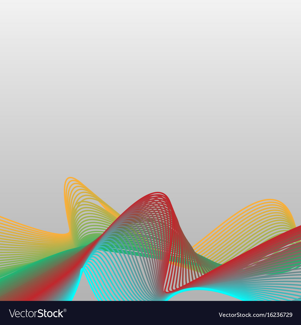 Abstract colorful wave curve line background