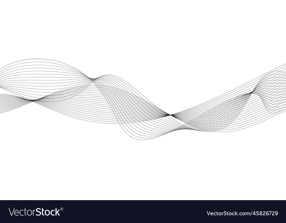 Abstract wave element for design digital vector image Abstract wave element for design digital