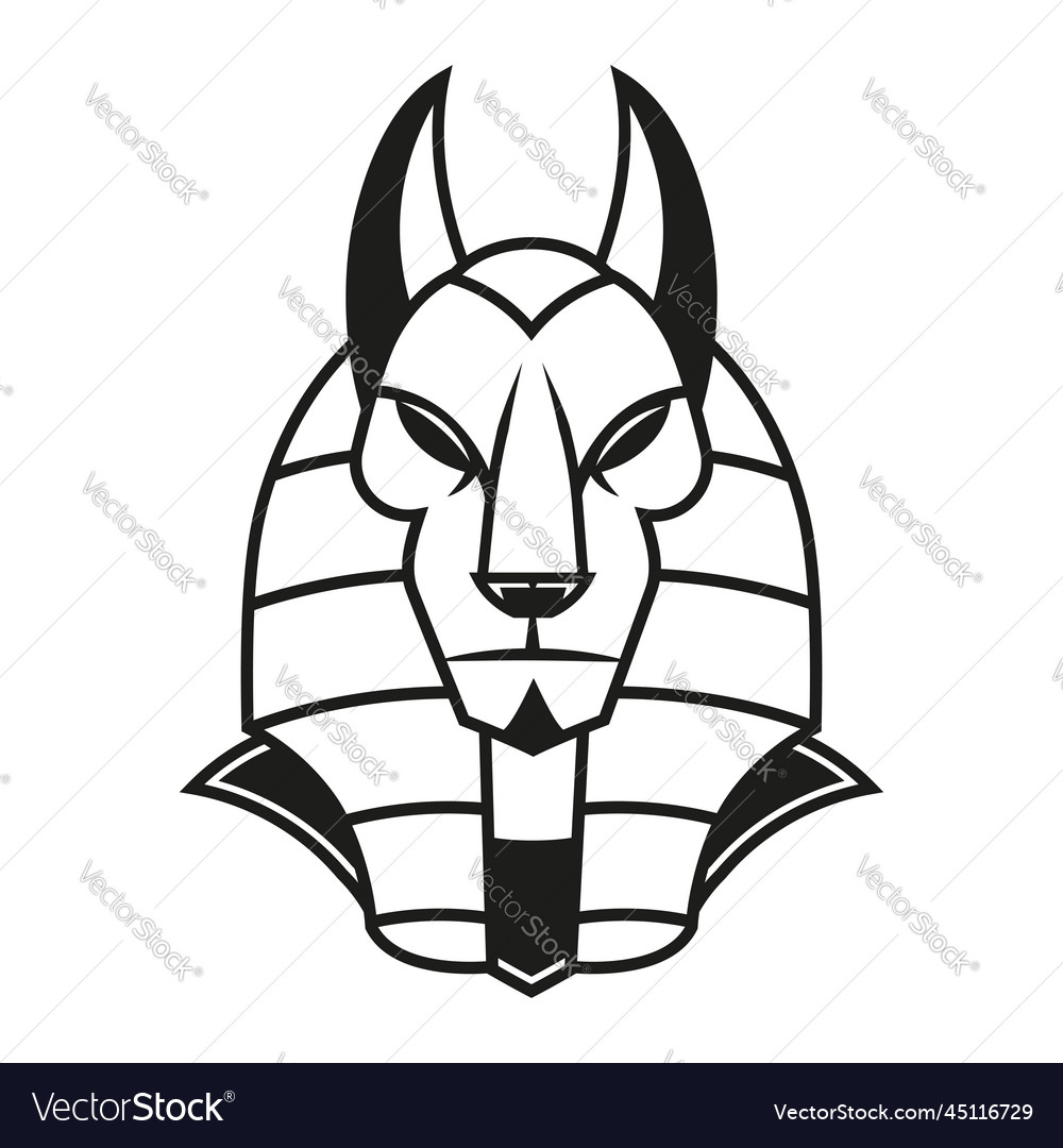 Anubis modern sophisticated logo design