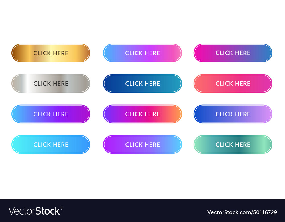 Click here button rounded call to action