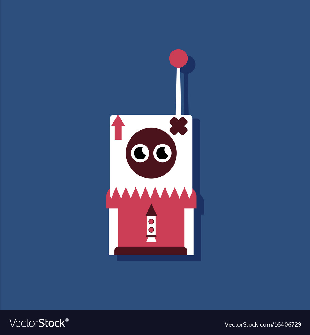 Flat icon design collection space remote control