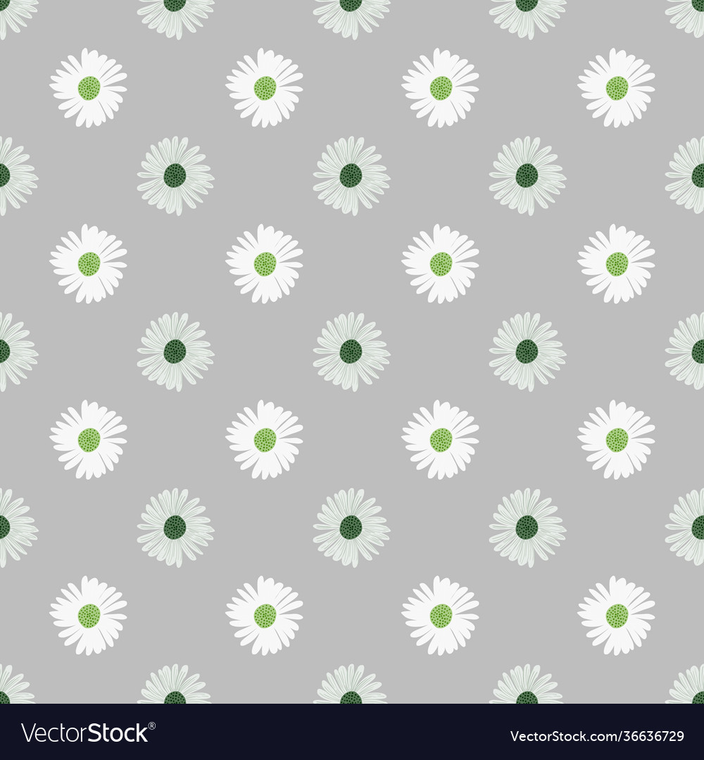 Simple style nature seamless pattern vector image Simple style nature seamless pattern