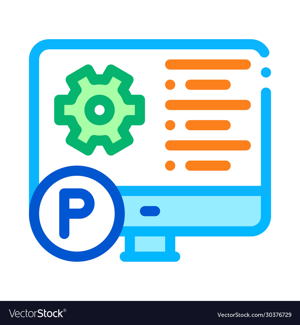 Software process icon outline