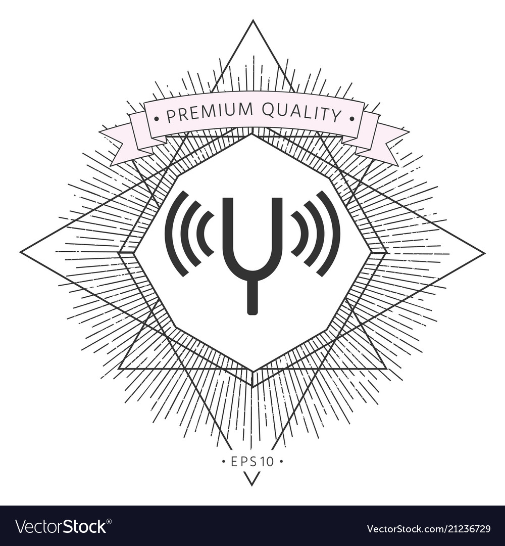 Tuning fork icon
