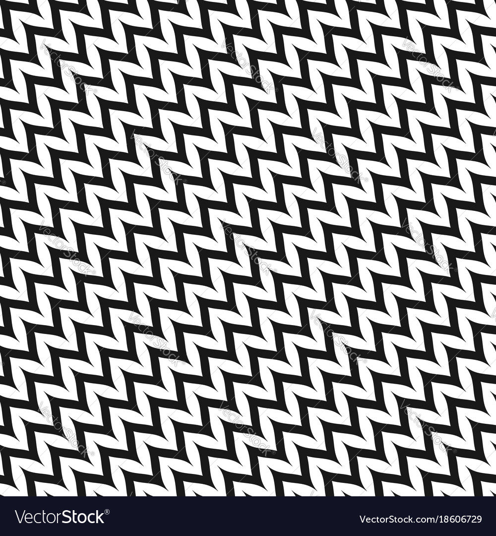 Zigzag diagonal chevron seamless pattern