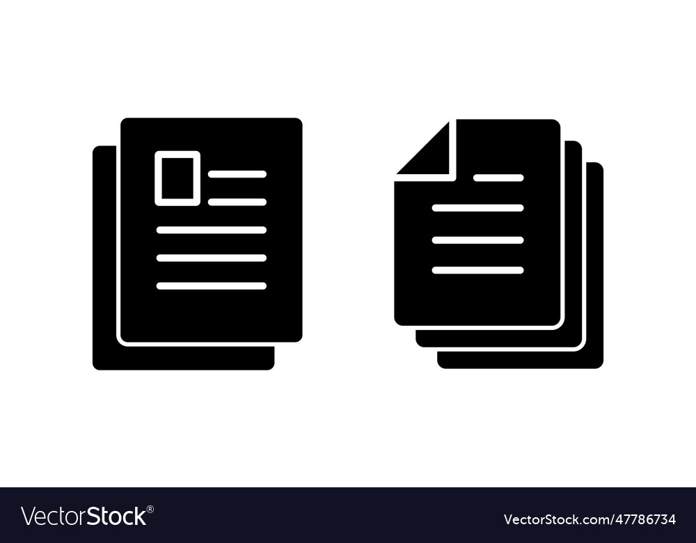 Document icon paper file