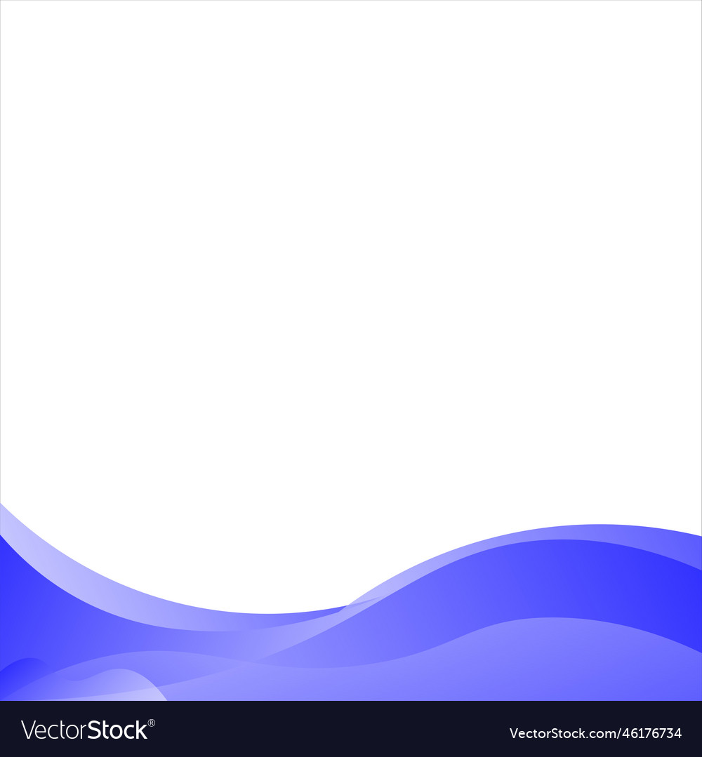 Gradient design footer Royalty Free Vector Image