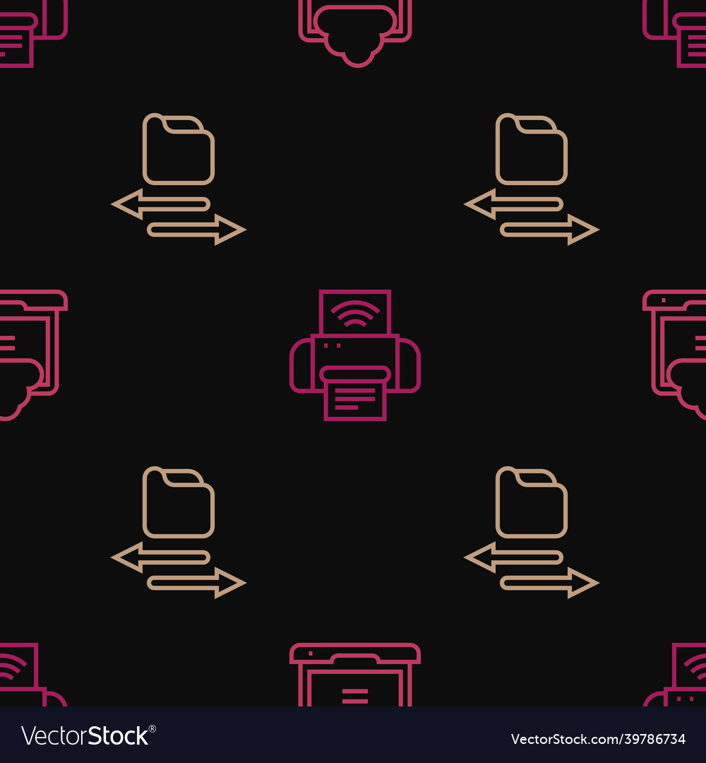 Set line network cloud connection transfer files