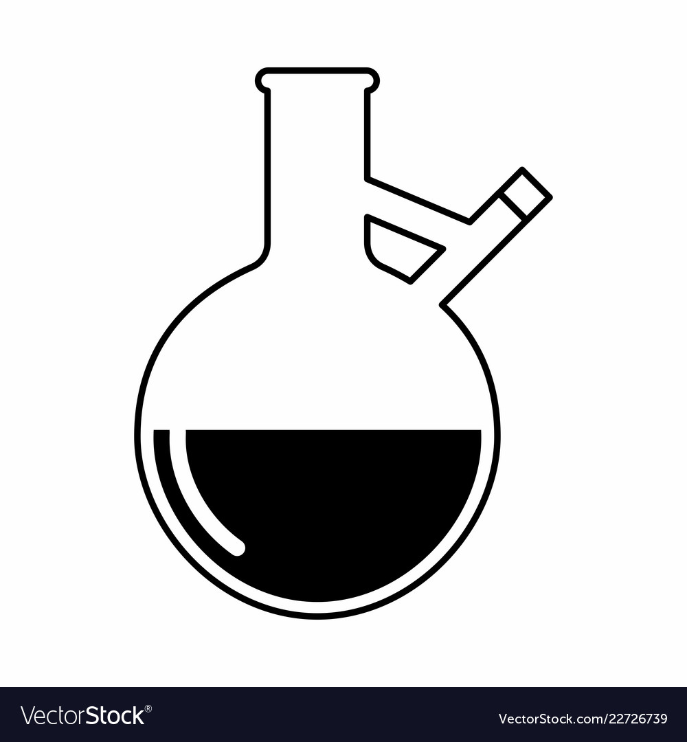 A lab flask
