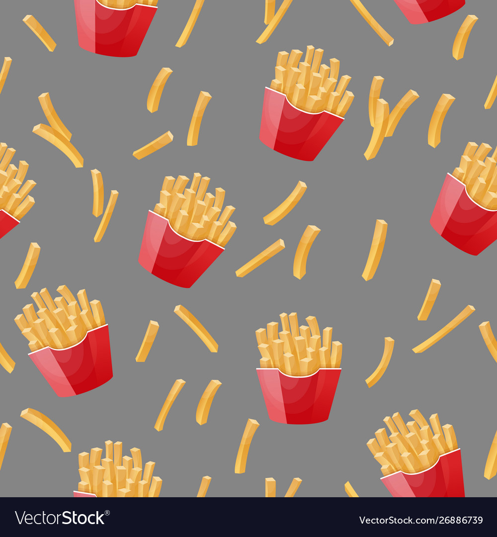 Pattern On Fast Food Royalty Free Vector Image