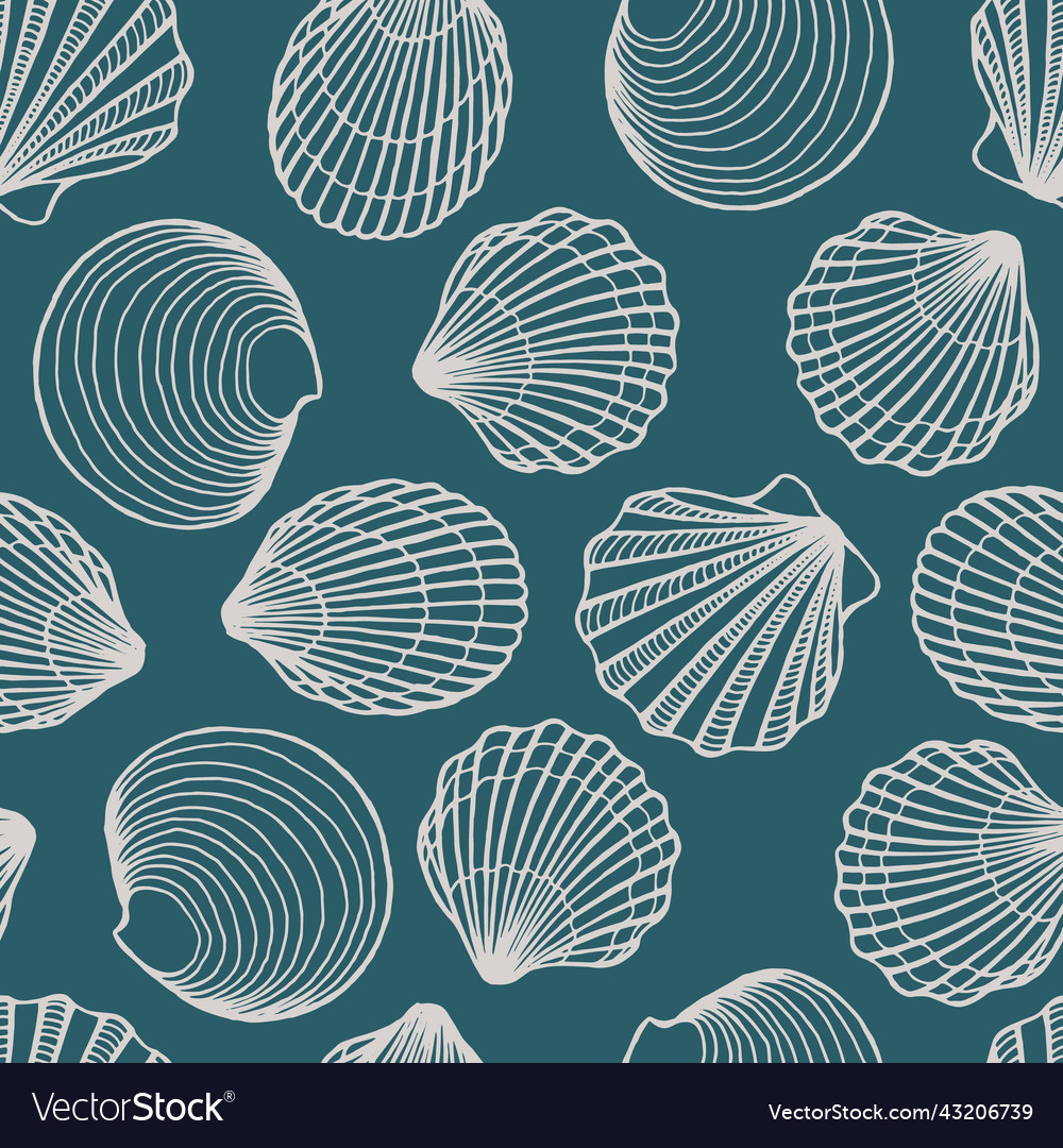 Seashell Pattern - Marine Texture