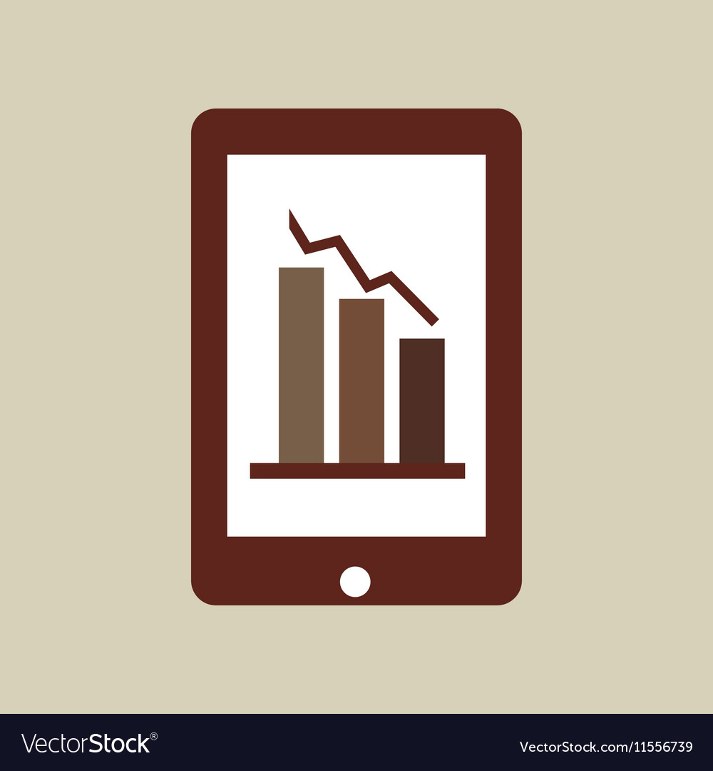 Smartphone business digital icon