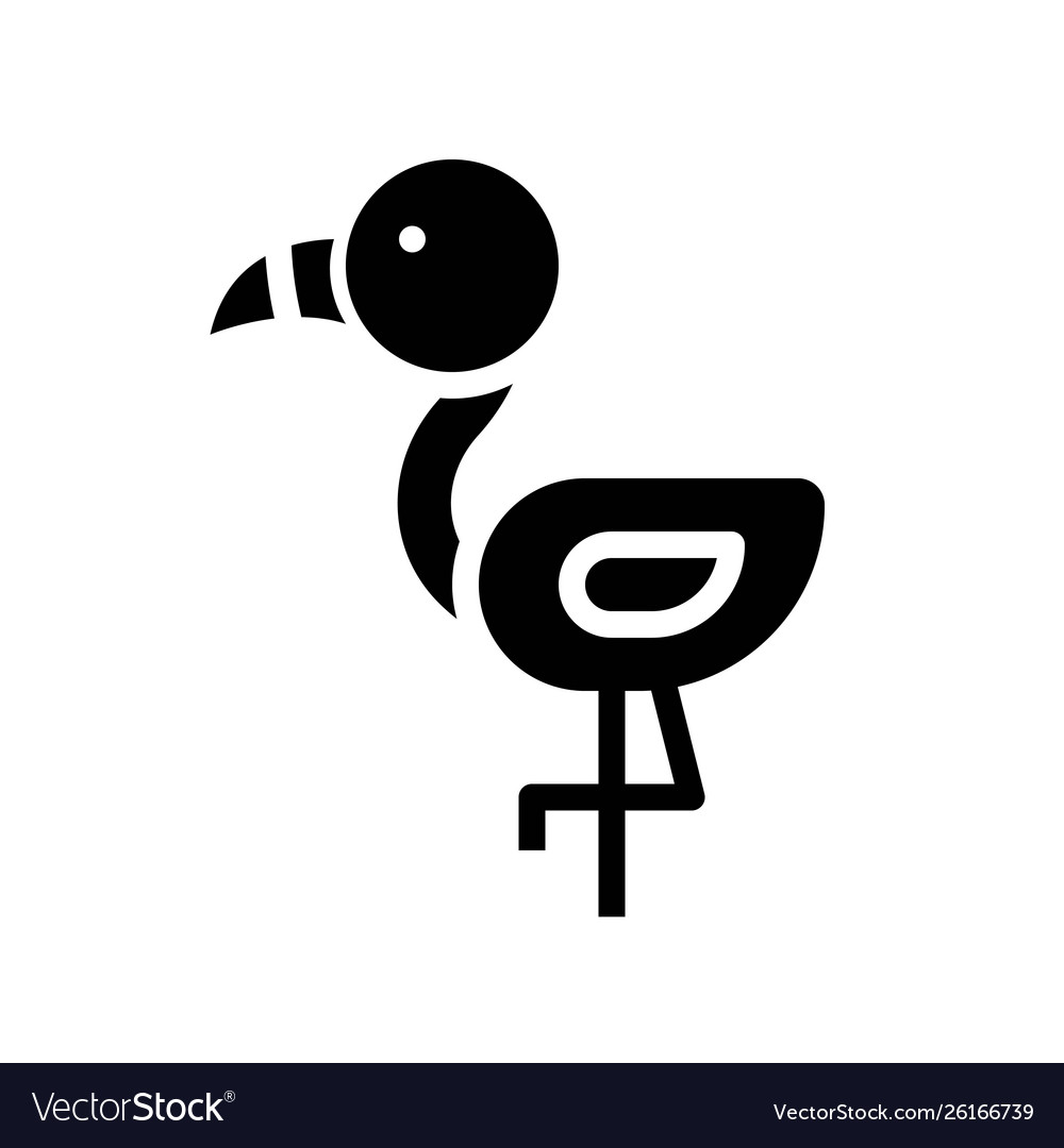 Tropical Flamingo Icon