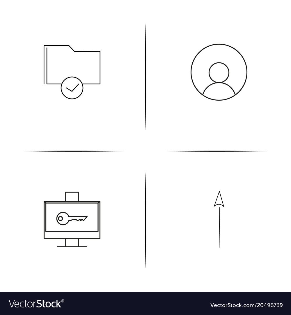 Web und Text einfache lineare Symbole gesetzt umrissen