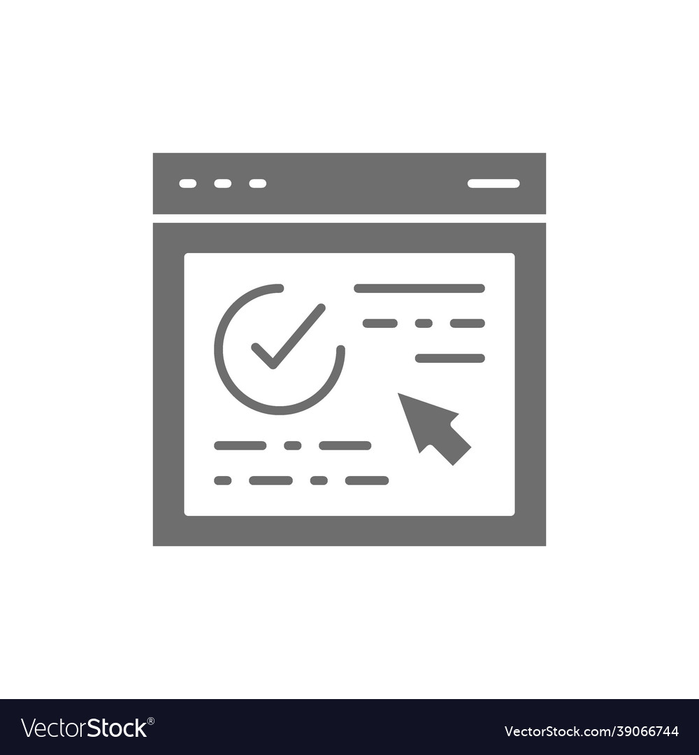 Authorization approved web page website