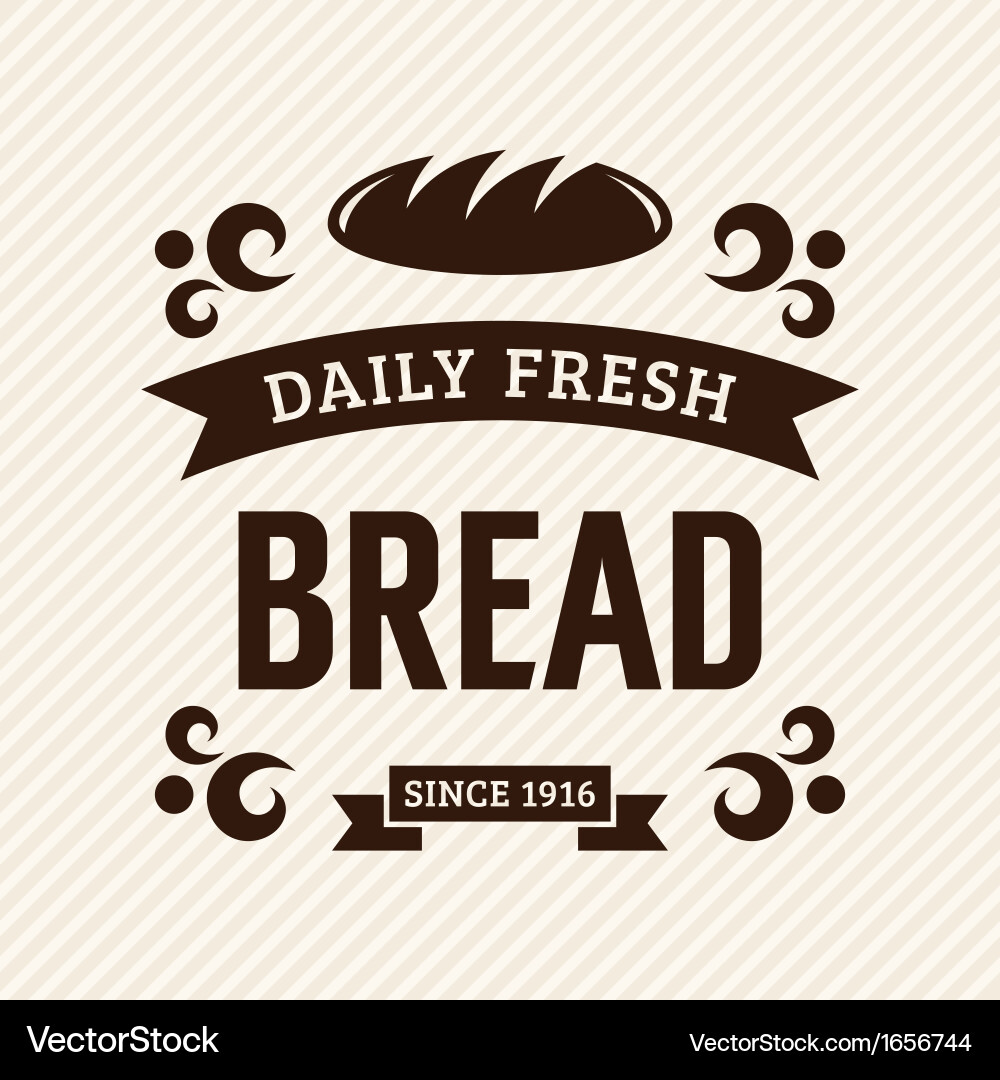 Bread Royalty Free Vector Image - VectorStock