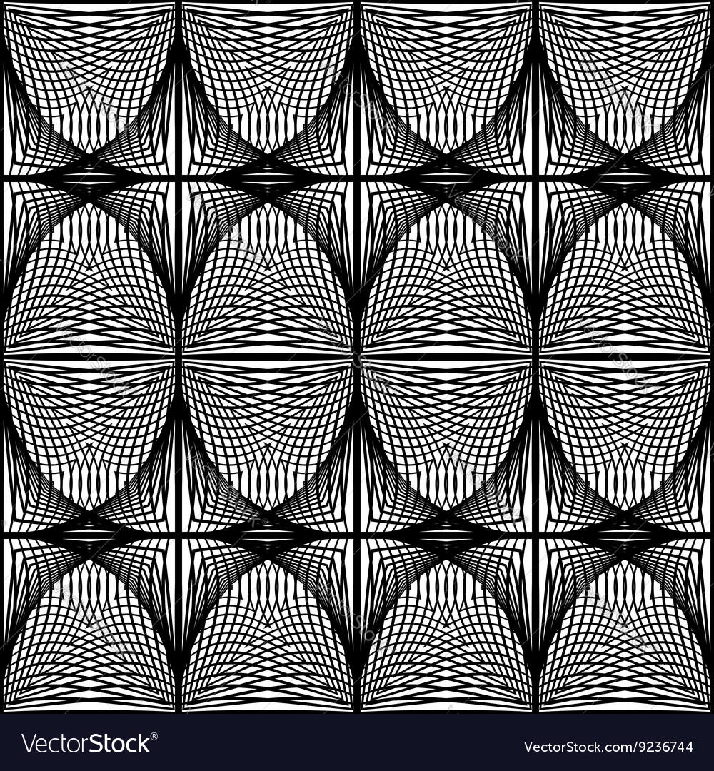 Design seamless monochrome ellipse pattern