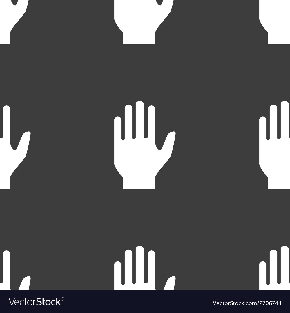 Hand web iconflat design seamless pattern