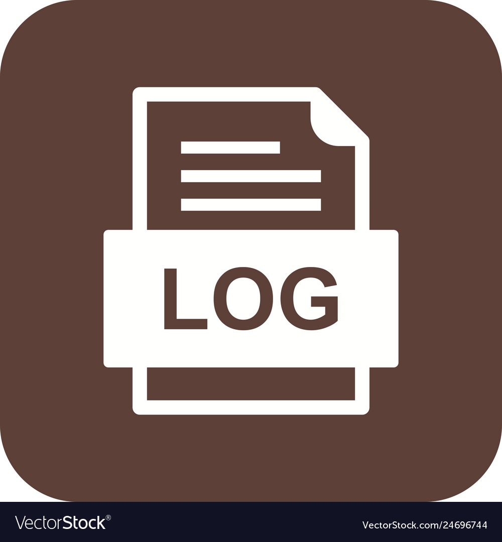 Log file document icon