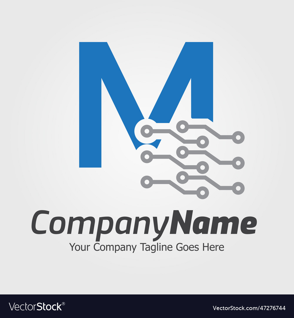 Programming code and technology logo template
