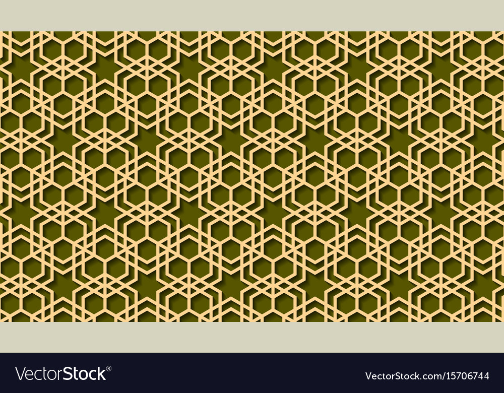 Seamless pattern abstract patchwork with geometric